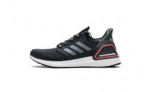 Adidas Mens Shoes Black White Red Ultra Boost 20 DZ6458-619